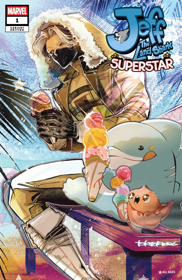 Jeff The Land Shark: Superstar: Tokitokoro Variant #1 - Cover 5
